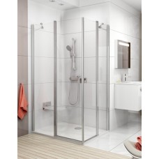 Chrome - Cabina dus 80x110 Crom/Transparent